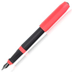 Kaweco Perkeo Siyah Pembe Medium Uç Dolma Kalem - Hediyelik İmza ve Ofis Kalemi