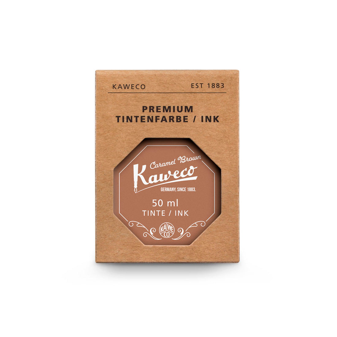 Kaweco Şişe Mürekkep Karamel Kahve 50 ml - Dolma Kalem ve Kaligrafi İçin