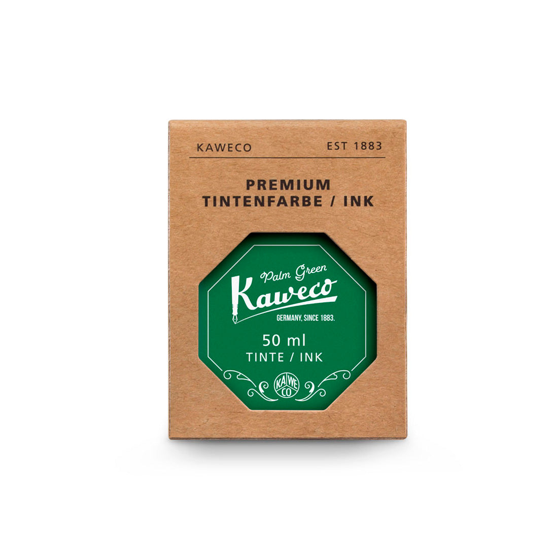 Kaweco Şişe Mürekkep Palmiye Yeşili 50 ml - Dolma Kalem ve Kaligrafi İçin