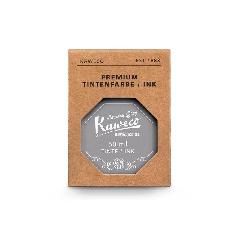 Kaweco Şişe Mürekkep Füme Gri 50 ml - Dolma Kalem ve Kaligrafi İçin