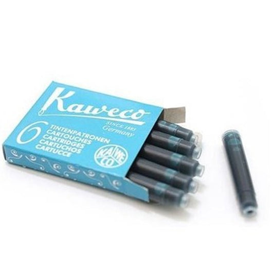 Kaweco Turkuaz Dolmakalem Kartuş - Yedek Mürekkep ve Akıcı Yazım İçin