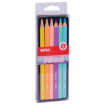 Kikkerland Kalem-Apli Pastel 6 Renk Boya Kalem