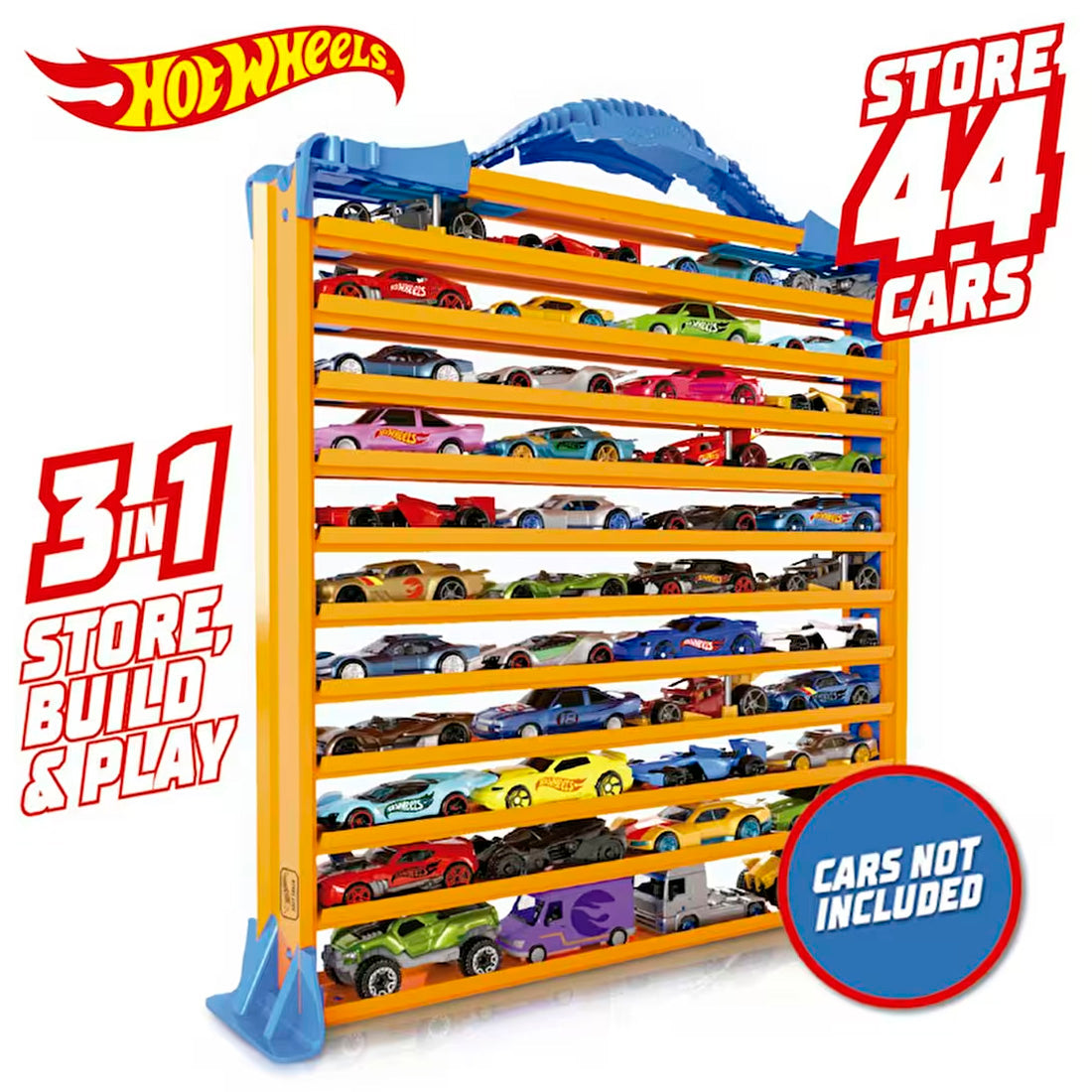 Kinder Hot Wheels Hız Rampası Ve Boş Taşıma Çantası-16 Hwcc9B