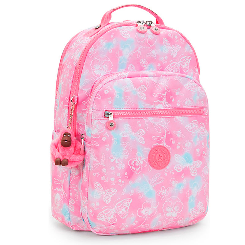 Kipling Seoul Lap Garden Clouds Large Sırt Çantası KI5816-2PE