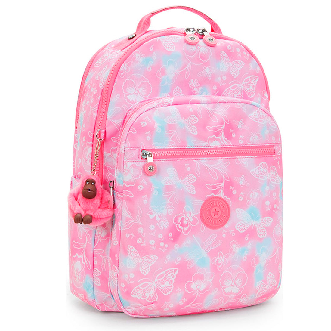 Kipling Seoul Lap Garden Clouds Large Sırt Çantası KI5816-2PE
