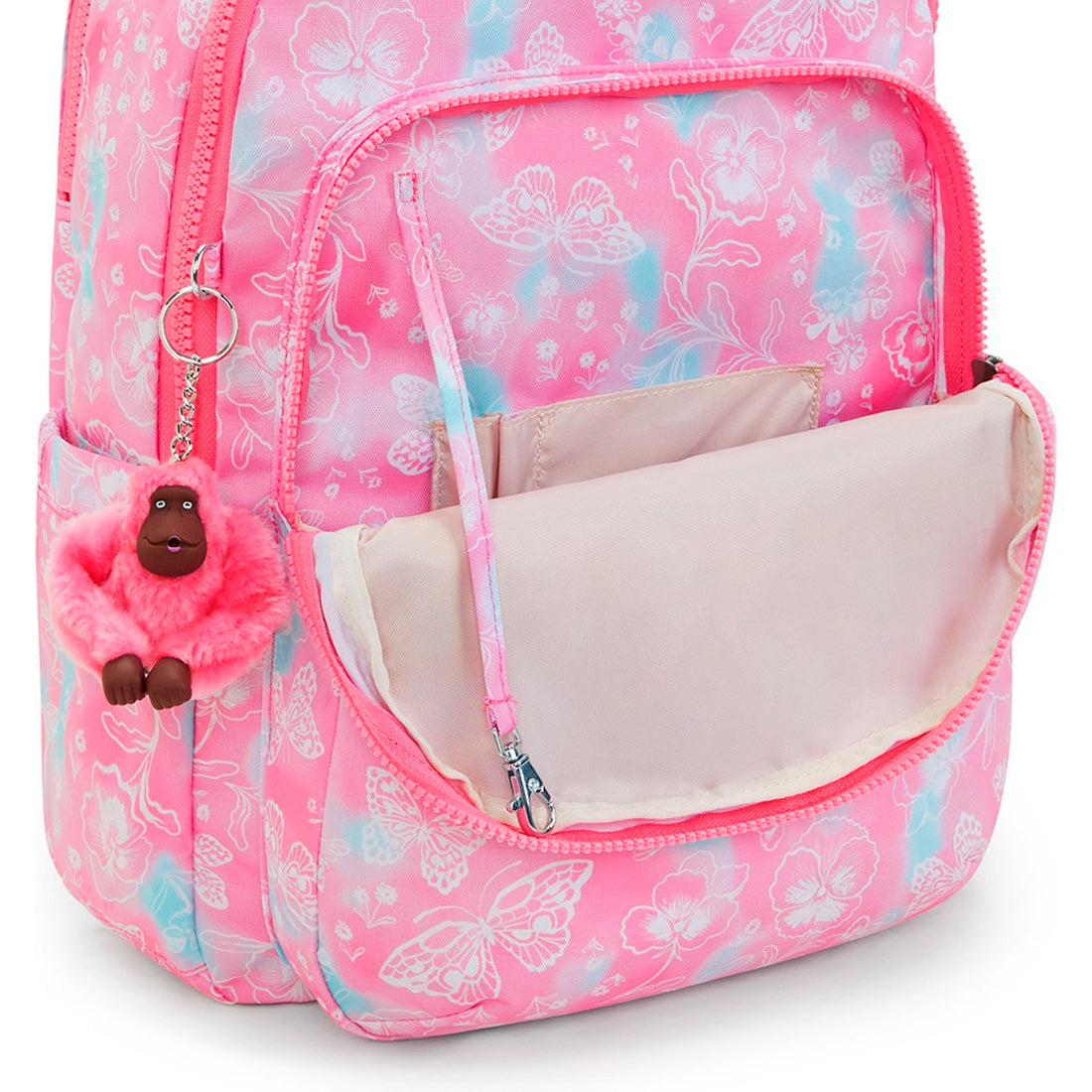 Kipling Seoul Lap Garden Clouds Large Sırt Çantası KI5816-2PE