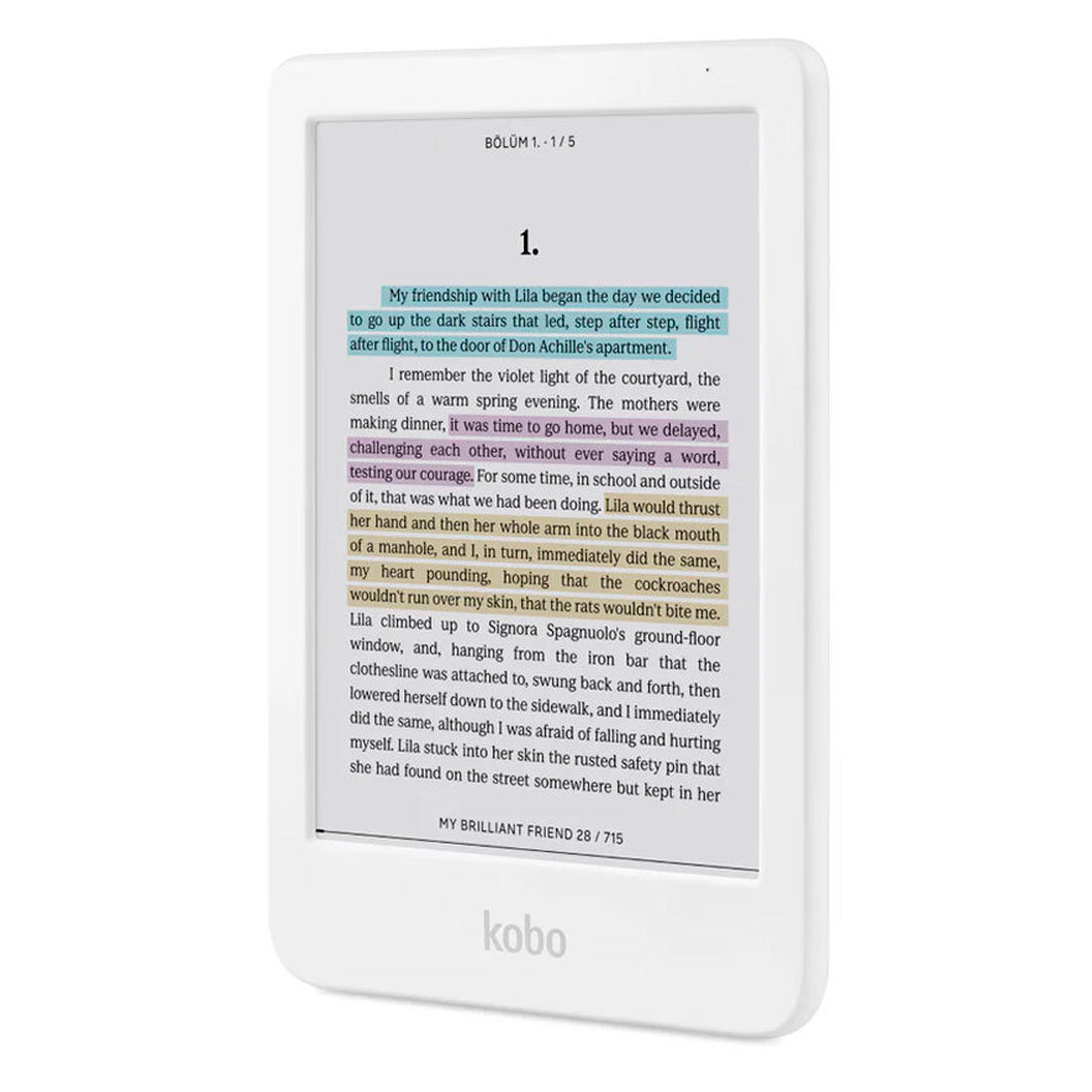 Kobo Clara Colour E-Rdr, Beyaz