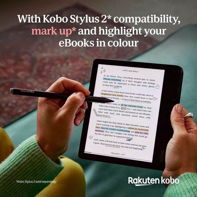 Kobo Libra Colour E Kitap Okuyucu 7 Siyah