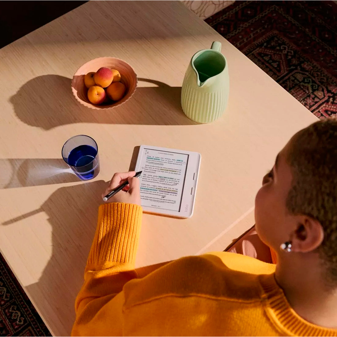 Kobo Libra Colour E-Rdr, Beyaz