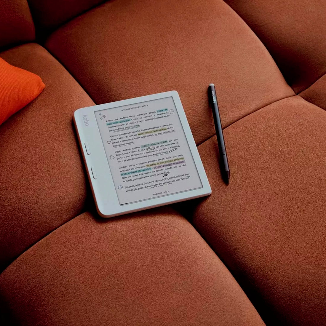 Kobo Libra Colour E-Rdr, Beyaz