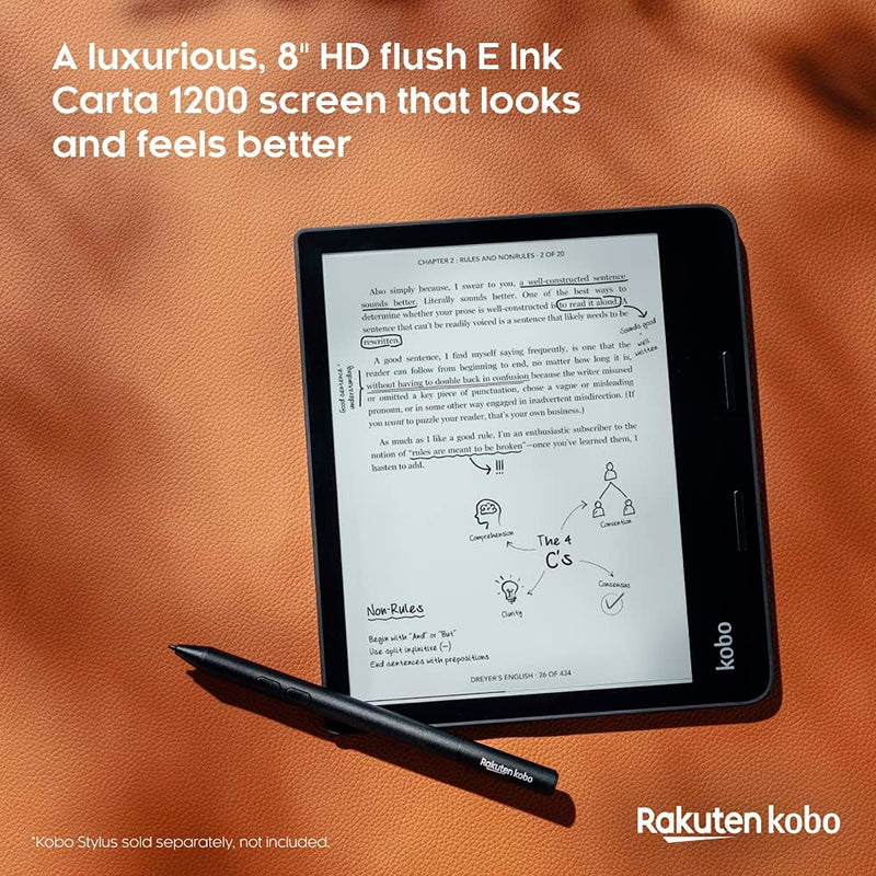 Kobo Sage E-rdr Siyah Okuma Cihazı N778