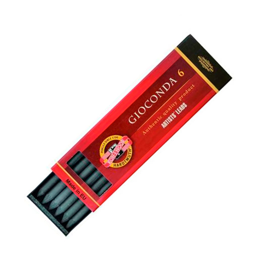 Koh-İ-Noor 5.6 mm Portmin Ucu 4B Graphite 6'lı Kutu - Sanatsal Çizim ve Eskiz Ucu