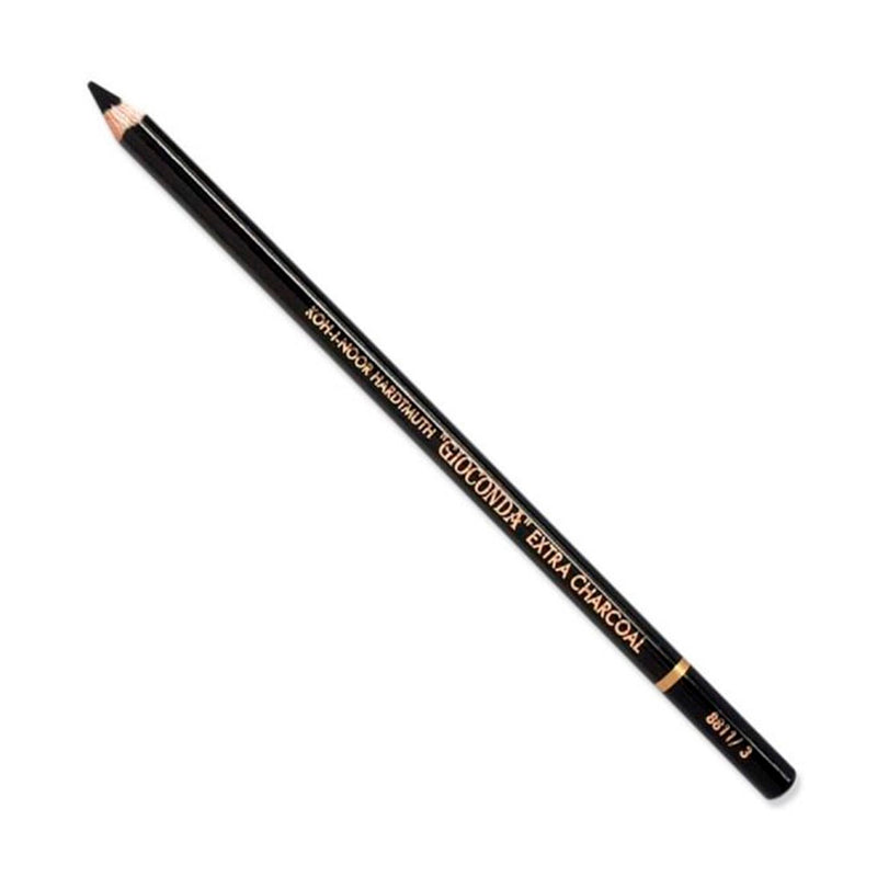 Koh-İ-Noor Gioconda Professional Artist's Extra Charcoal Kalem - Sanatsal Eskiz ve Çizim Kalemi