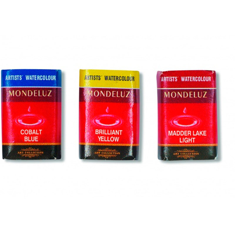 Koh I Noor Mondeluz Aquarell Colours 24'lü Tablet Suluboya Seti - Sanatsal Profesyonel ve Hobi Resim Malzemesi