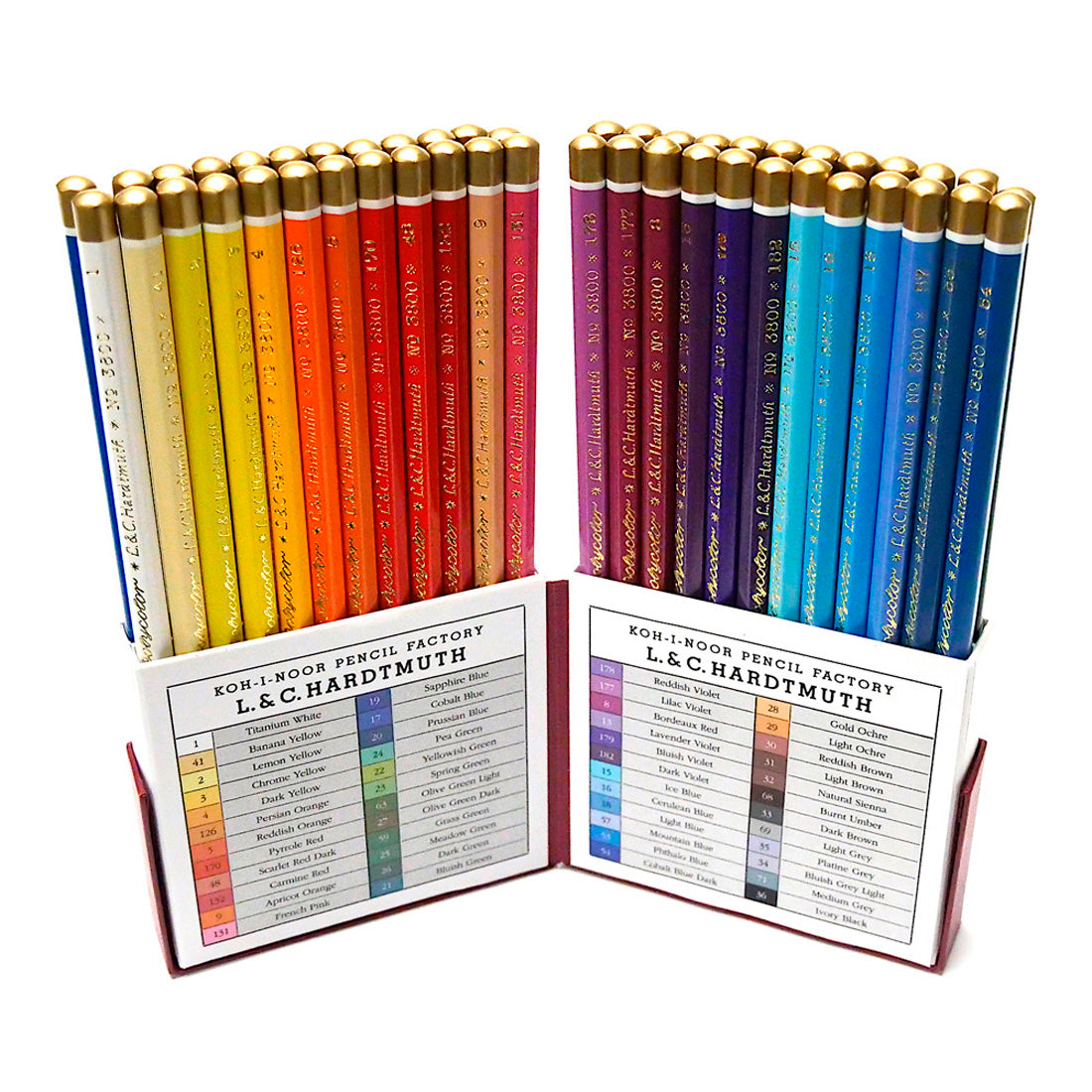 Koh-İ-Noor Polycolor Retro 48 Renk Kalem Seti - Sanatçı Çizim ve Boyama Kalemleri