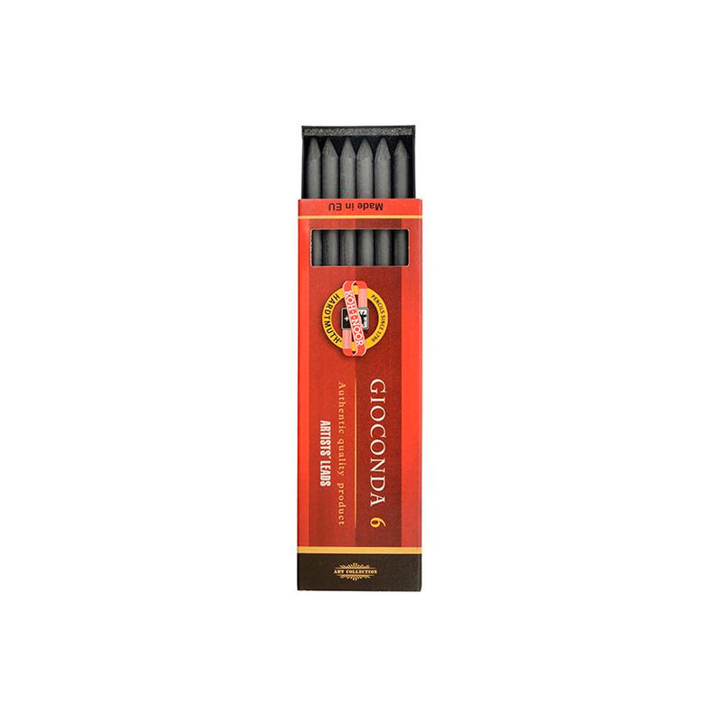 Koh-İ-Nor Graphits Leads 2B 6'lı Uç - Sanatsal Eskiz ve Çizim Ucu