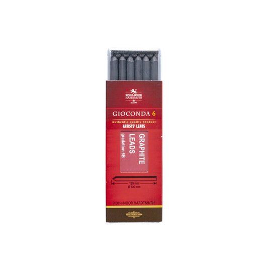 Koh-İ-Nor Graphits Leads 6B 6'lı Uç - Eskiz, Çizim ve Sanatsal Grafik Ucu