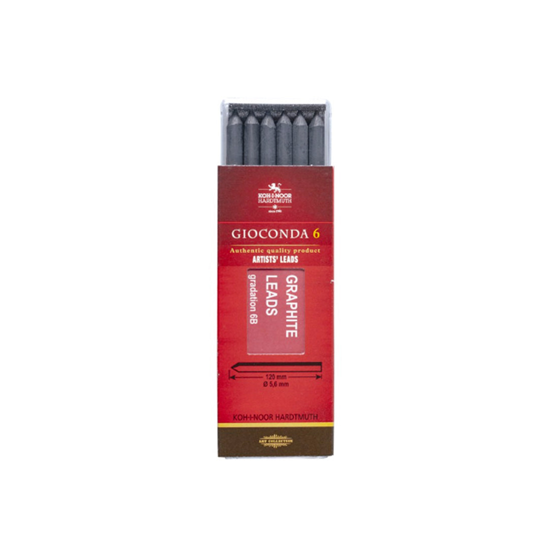Koh-İ-Nor Graphits Leads 6B 6'lı Uç - Eskiz, Çizim ve Sanatsal Grafik Ucu