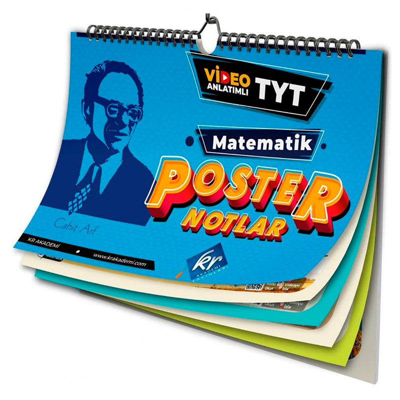 KR Akademi Yayınları TYT Matematik Poster Notlar
