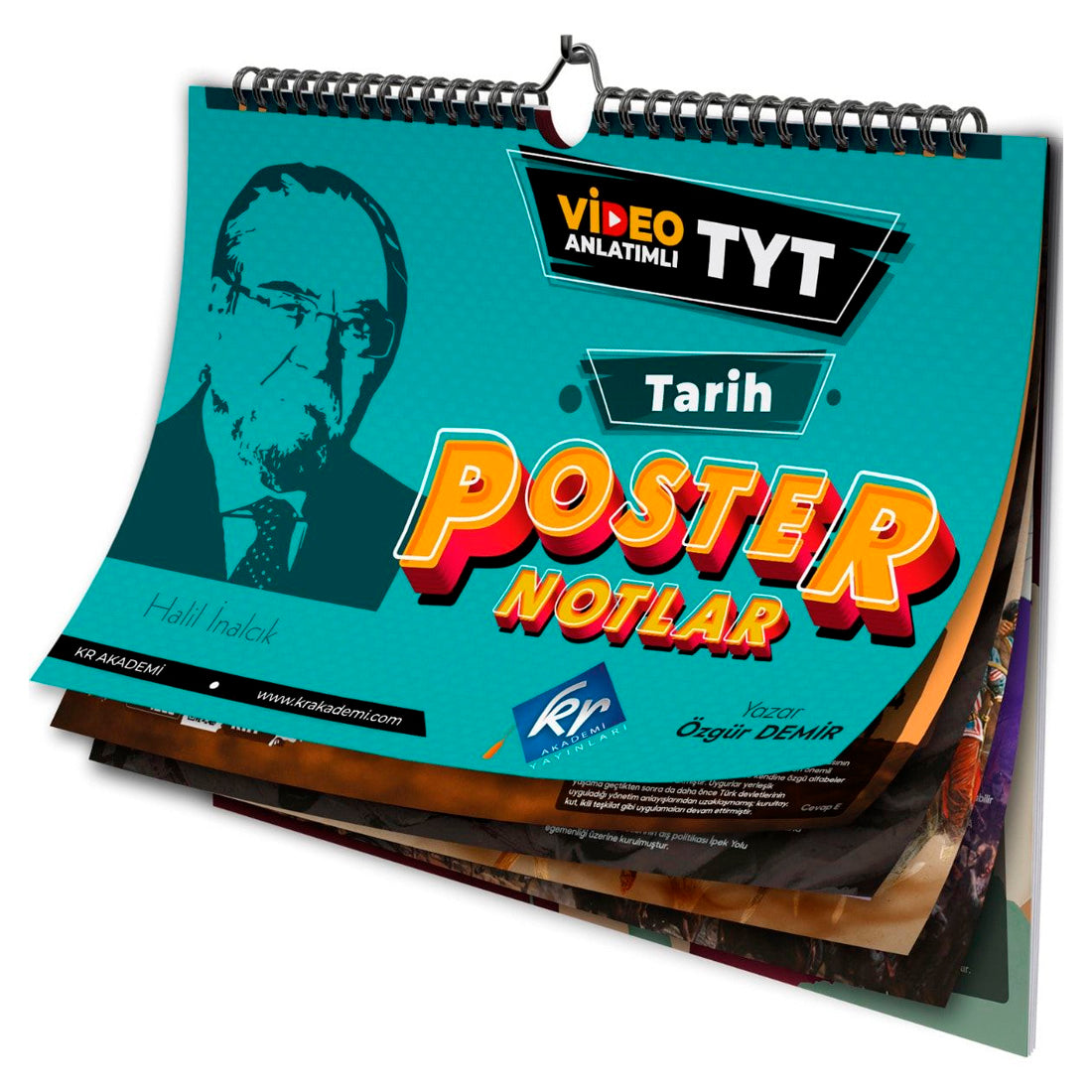 KR Akademi Yayınları TYT Tarih Poster Notlar