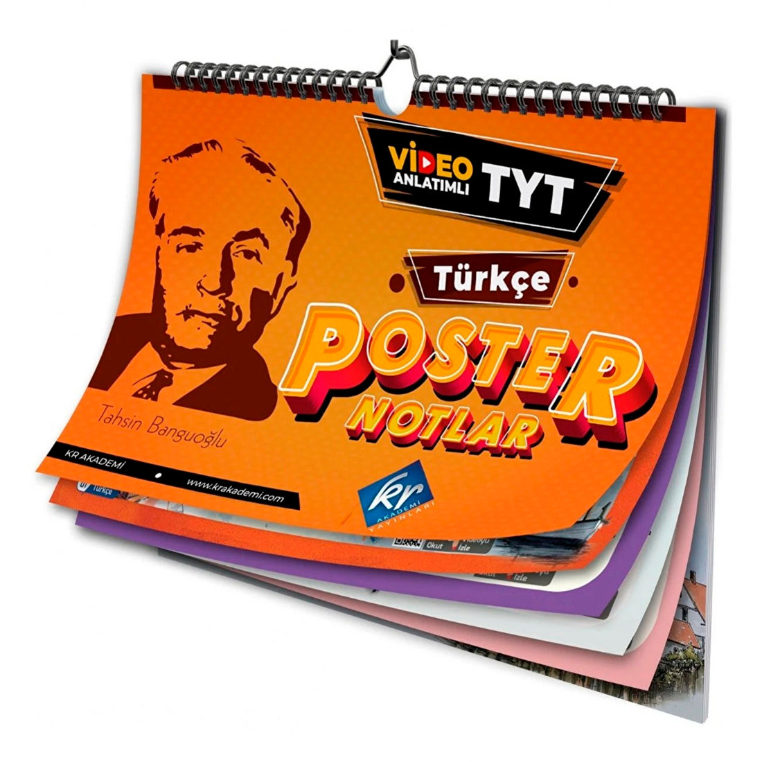 KR Akademi Yayınları TYT Türkçe Poster Notlar