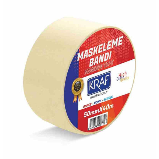 Kraf 4050G 40x50 mm Maskeleme Bandı