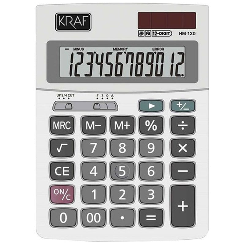 Kraf HM-130  Hesap Makinesi 12 Hane