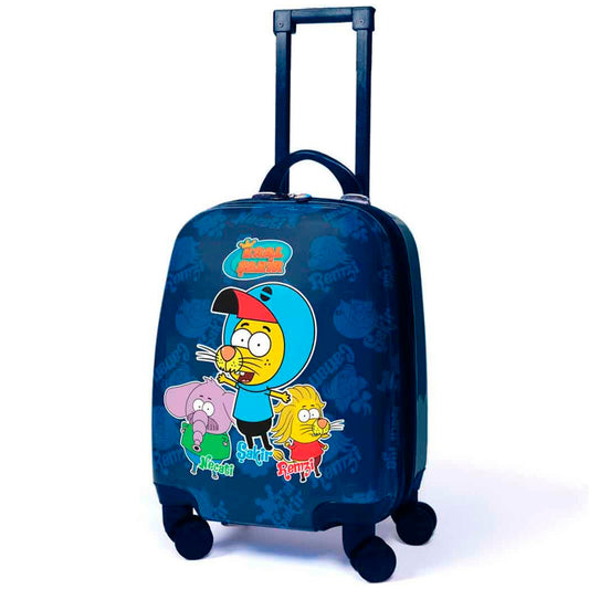 Kral Şakir Mavi Unisex Seyahat Valizi