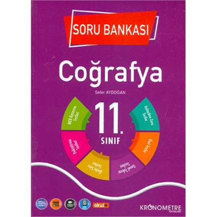 Kronometre Yayınları 11. Sınıf Coğrafya Soru Bankası
