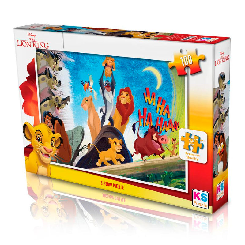 Ks Games 100 Parça Lion King Çocuk Puzzle