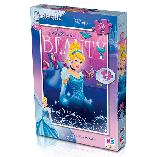 Ks Games 50 Parça Cinderella Çocuk Puzzle