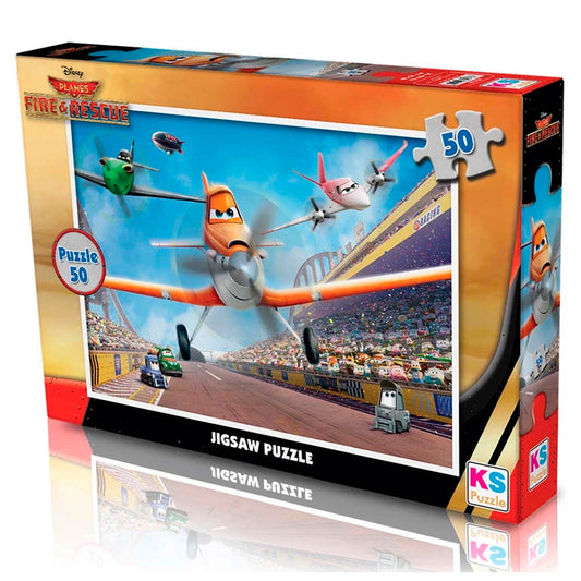 KS Games Planes 200 Parça Çocuk Puzzle