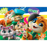Ks Games Cat 100 Parça Puzzle 714