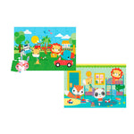 Fisher Price Ks Games Railway Bedtime 2'si 1 Arada Bebek Çocuk Puzzle 0-25 Parça