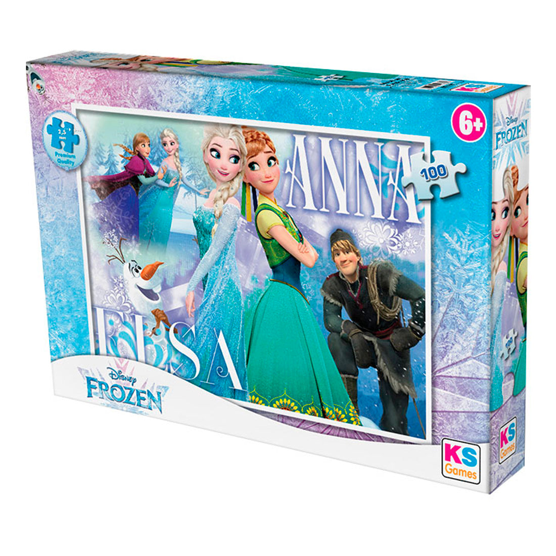 Ks Games Frozen 100 Parça Puzzle FRZ714