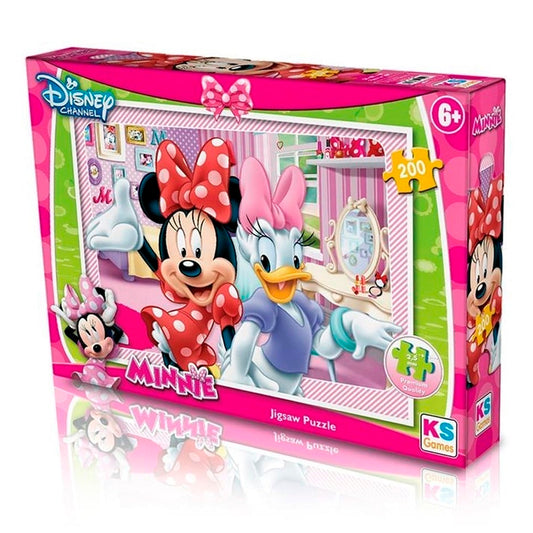 Ks Games Minnie Mouse 200 Parça Puzzle MIN113