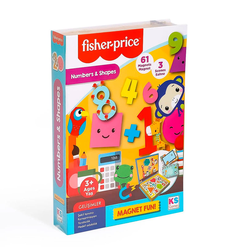 Ks Games Numbers Shapes Fisher Prıce Baby Puzzle FP-13411