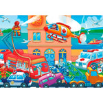 Ks Games Rescue Missions 24 Parça Çocuk Jumbo Puzzle