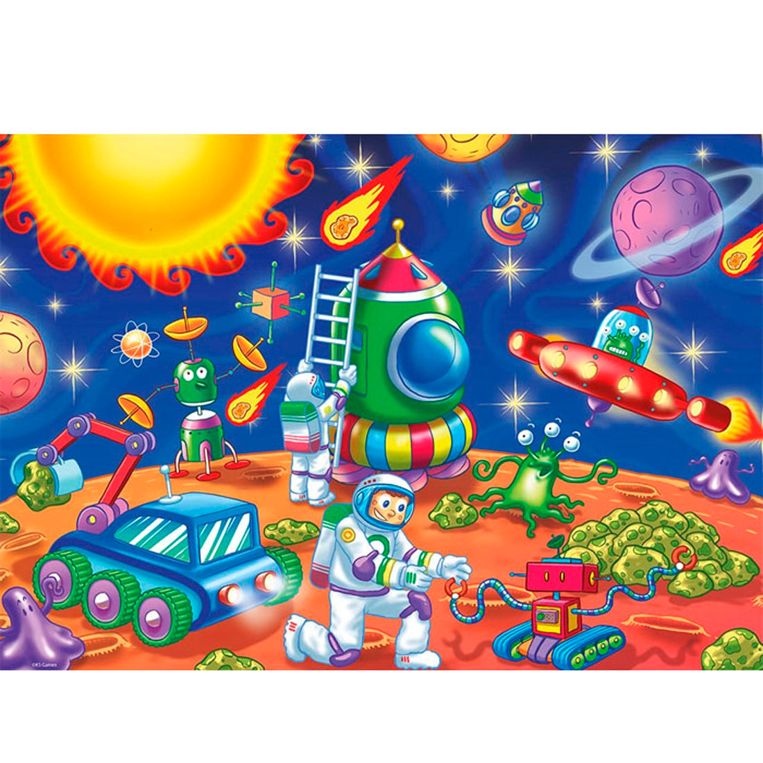 Ks Games Space Explorers 24 Parça Jumbo Çocuk Puzzle
