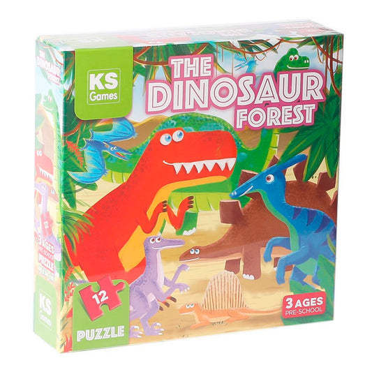 Ks Games The Dinosaur Forest Çocuk Puzzle 0-25 Parça