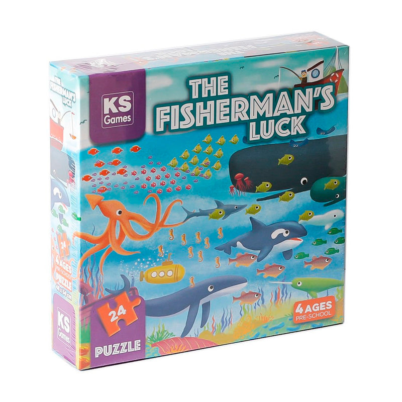 Ks Games The Fisherman'S Luck Çocuk Puzzle 0-25 Parça