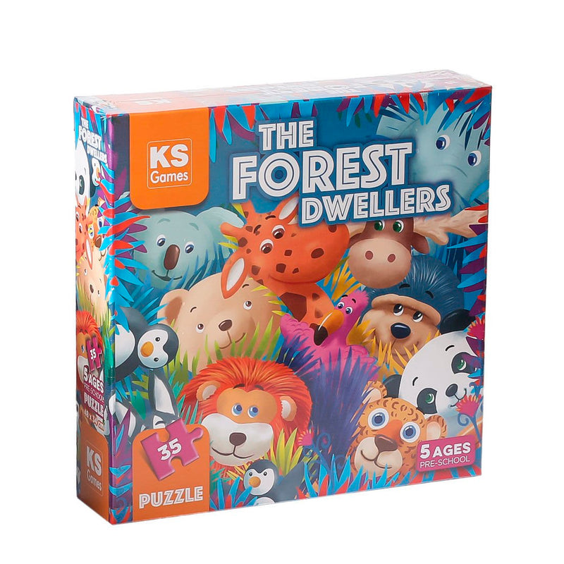 Ks Games The Forest Dwellers 0-25 Parça Çocuk Puzzle