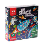 Ks Games The Space Travel Çocuk 0-25 Parça Puzzle