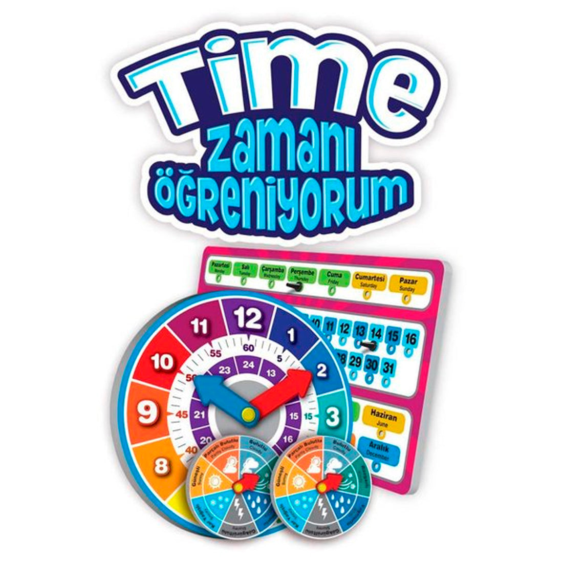 Ks Games Zamanı Öğreniyorum Kutu Oyunu Zo 234