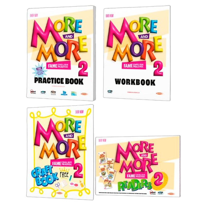 Kurmay Yayınları 2. Sınıf More More English Practice Book Workbook