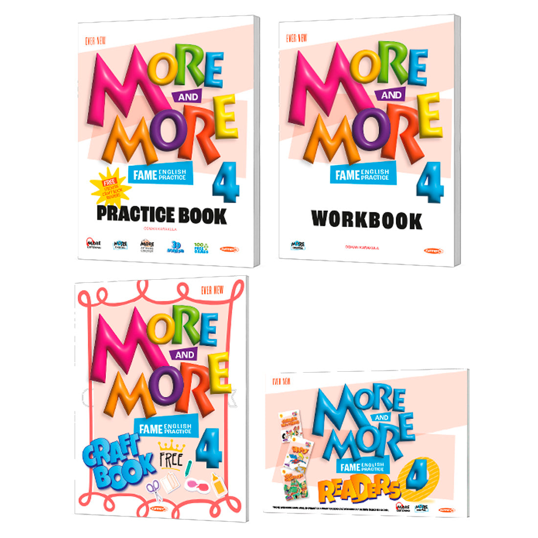 Kurmay Yayınları 4.Sınıf More And More 4 English Practice Book