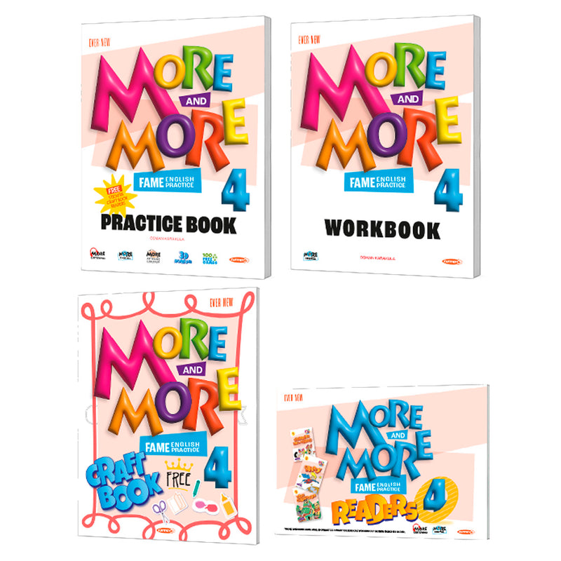 Kurmay Yayınları 4.Sınıf More And More 4 English Practice Book