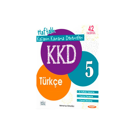 Kurmay Yayınları 5. Sınıf Türkçe 42 Fasikül Kazanım Kavram Denemeleri