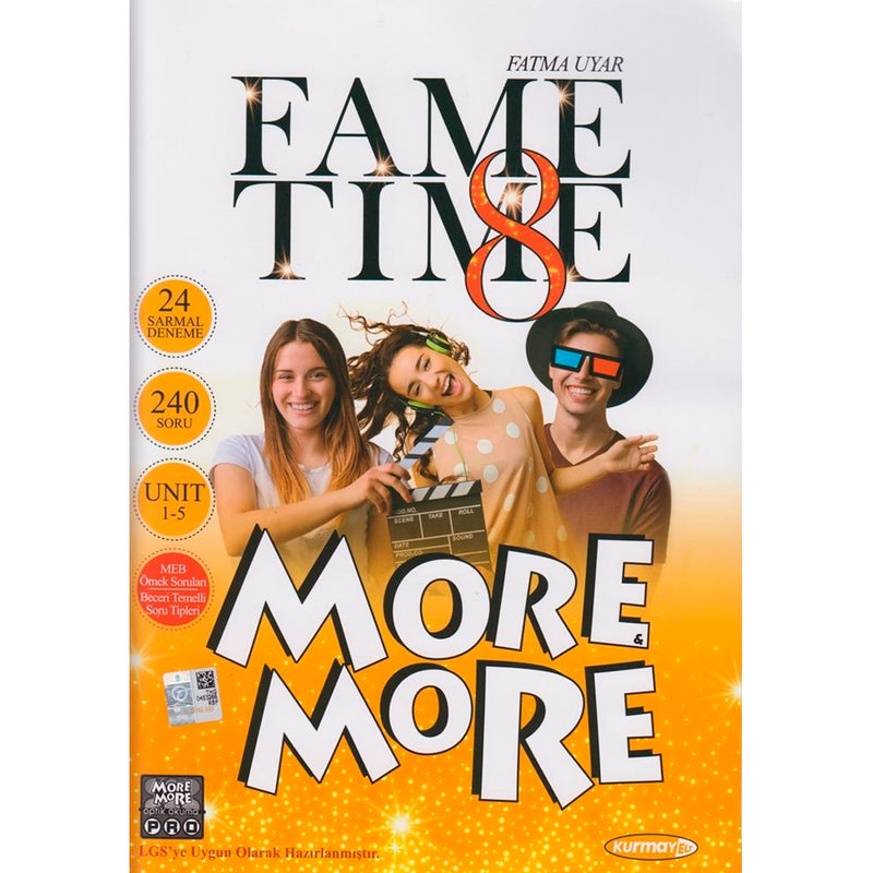 Kurmay Yayınları 8. Sınıf More and More Fame Time Sarmal Deneme