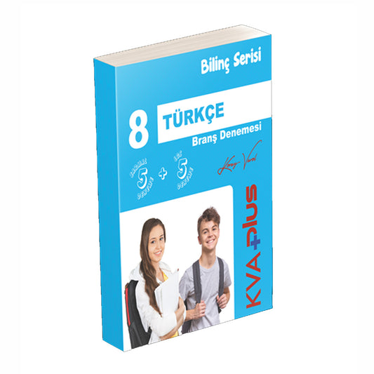 Kva Yayınları 8.Sınıf Bilinç Serisi Türkçe Branş Deneme